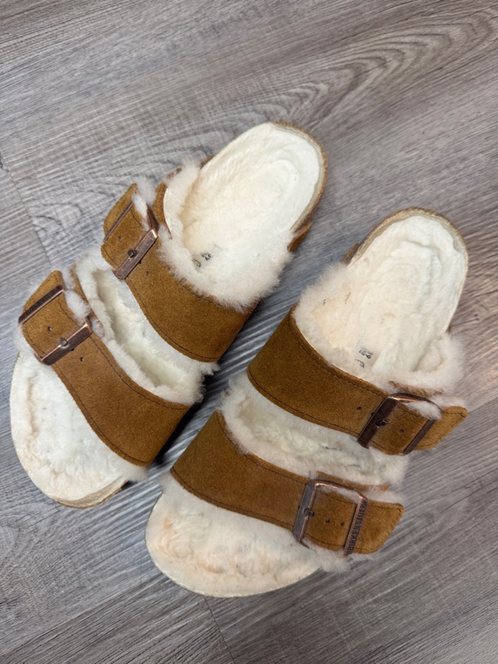 Birkenstock Arizona Shearling Sandals